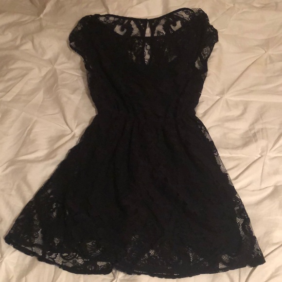 Hollister Dresses & Skirts - Holister black lace dress Hollister Dresses & Skirts - Holister black lace dress